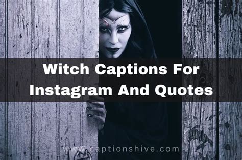 Witchy captions for instagram